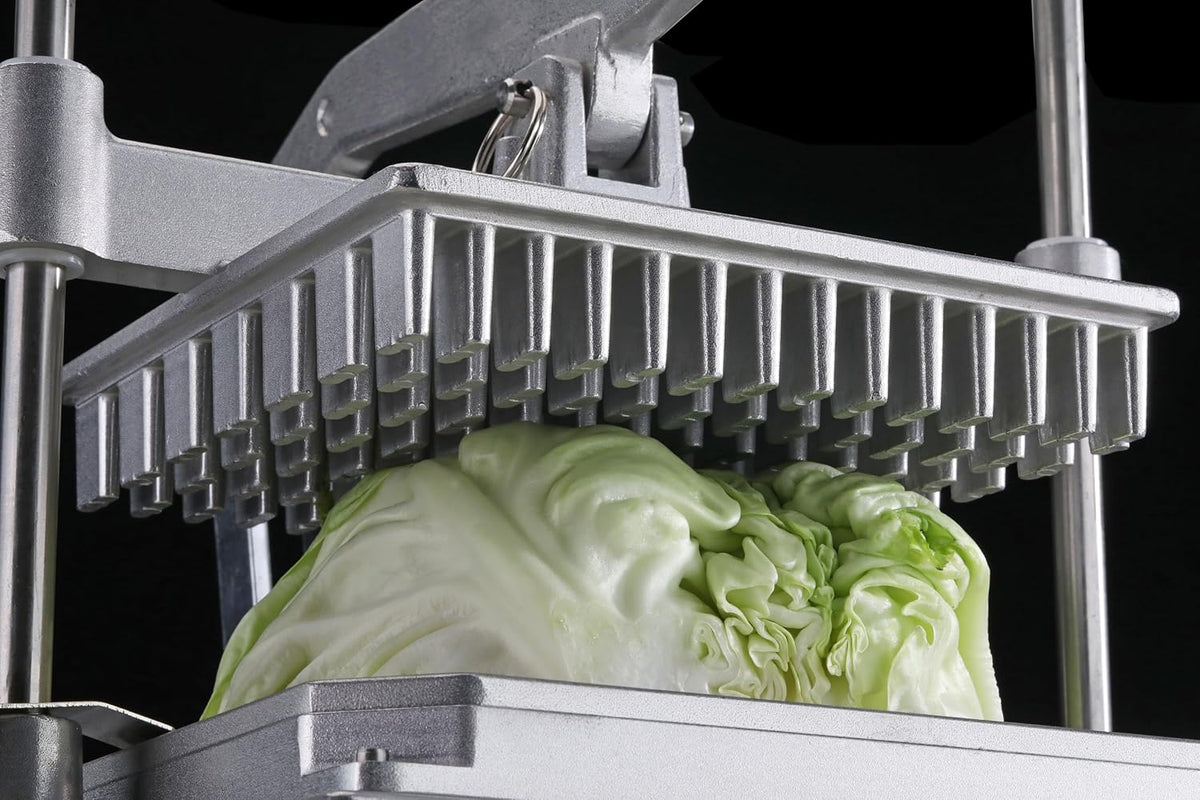 New Star Foodservice 1029055 Extra Heavy Duty Aluminum Frame Vegetable Slicer Lettuce Cutter (1/2 Inch)