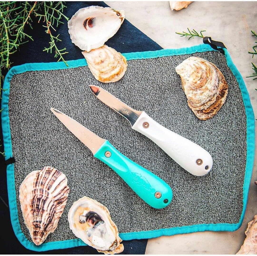 Toadfish Oyster Shucking Knife, Professional Stainless Steel Shucker Tool