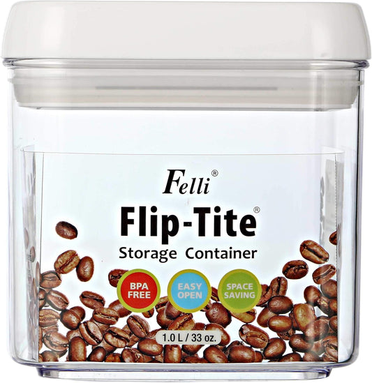Felli Flip Tite 33-Ounce Food Storage Canister