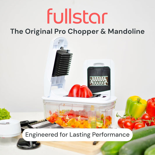 Fullstar Pro XL Vegetable Chopper & Mandoline Slicer, All-in-1 Kitchen Tool