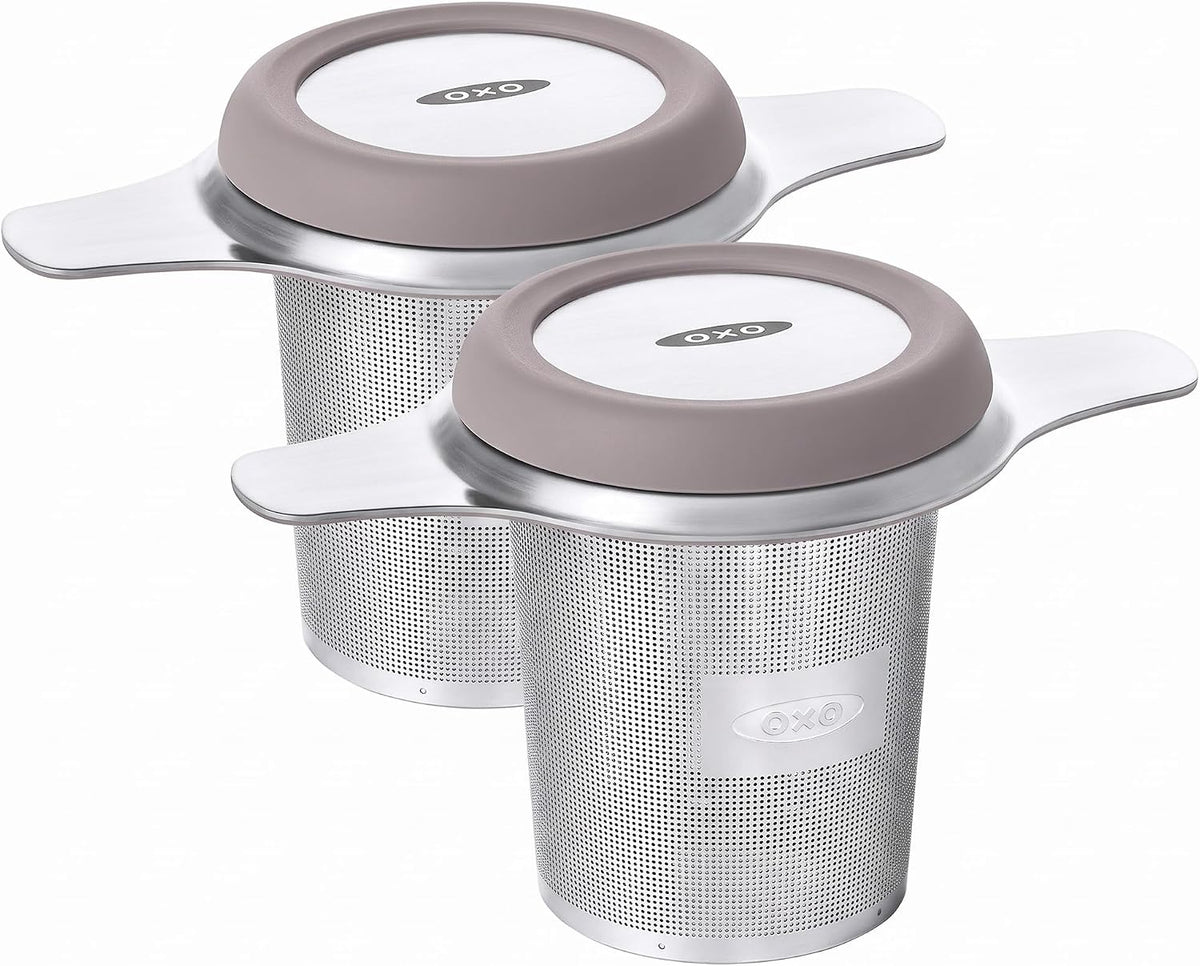 OXO Brew Tea Strainer Basket - Fine Mesh, Stainless Steel