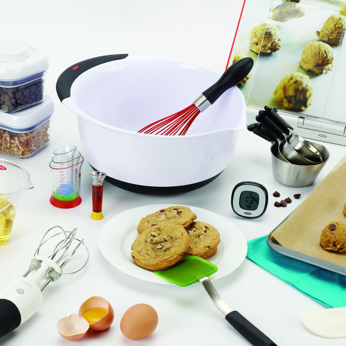 OXO Good Grips Nesting Measuring Beaker Set - Multicolored