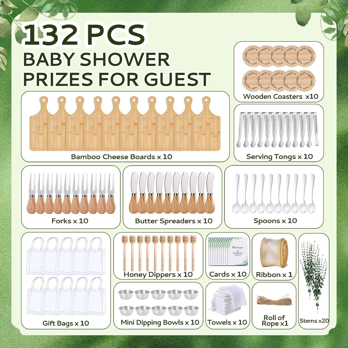 Baby Shower Prizes for Winners, Bulk Gifts for Guests
