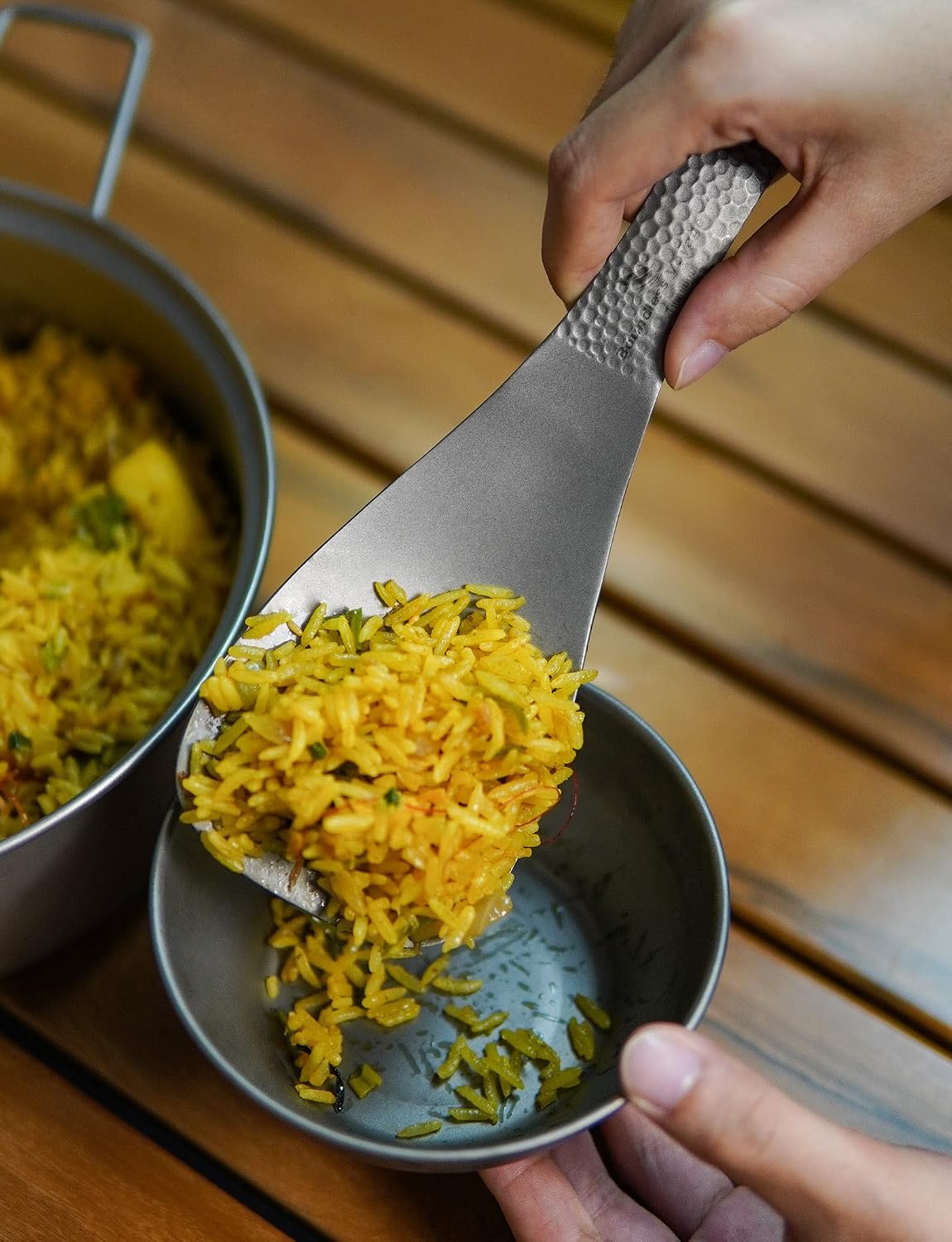 Boundless Voyage Titanium Spatula Rice Shovel Thickened 1079T