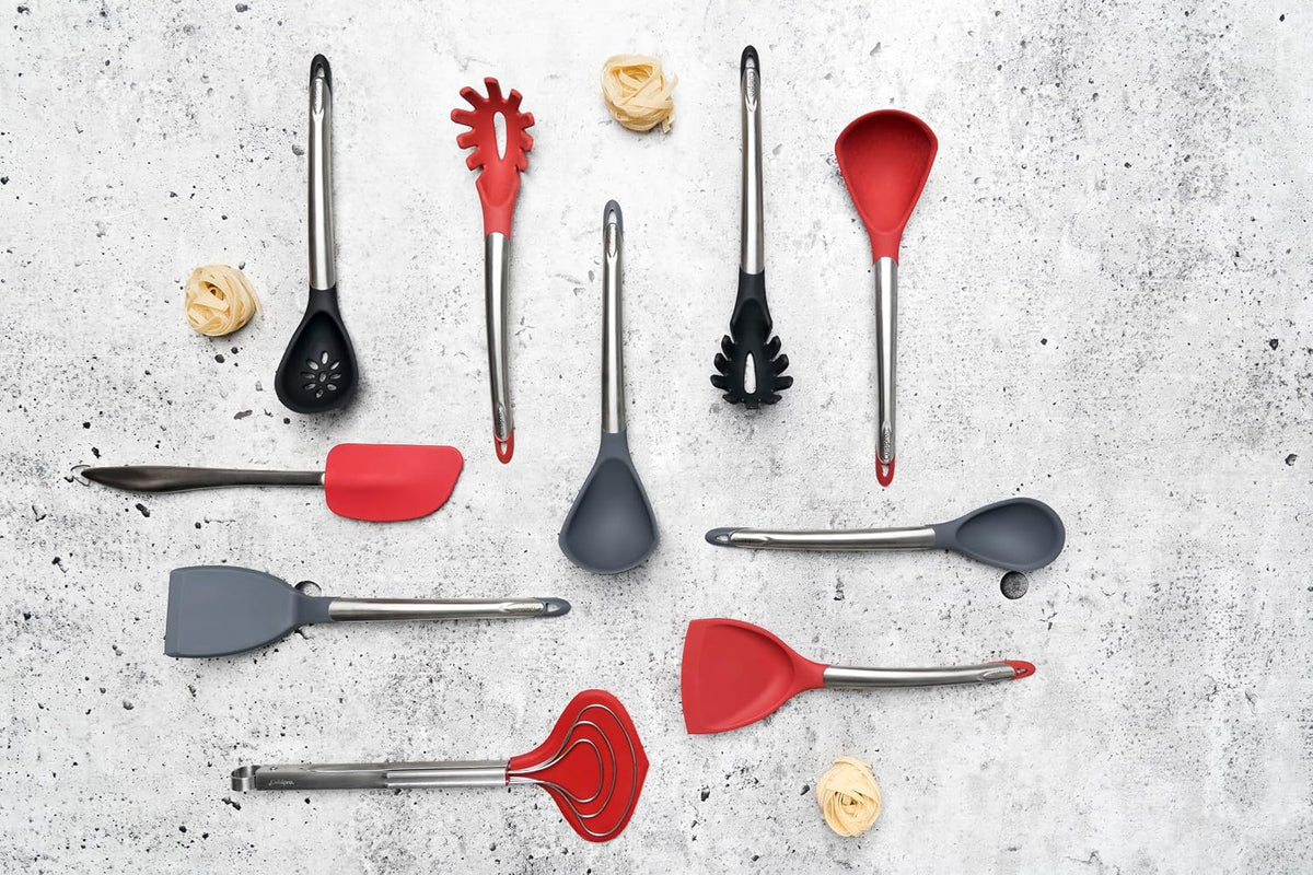 Cuisipro Silicone Wok Turner, 12.5-Inch, Red