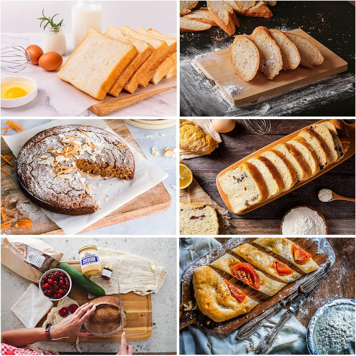 Sourdough Bread Knife for Homemade Bread: 11" Adjustable Bread Slicer