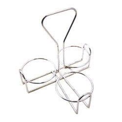 RACK CONDIMENT HOLDS 3, EA, 06-0661 UPDATE INTERNATIONAL INC CONDIMENT DISPENSERS