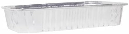 Pack of 30 Extra-Thick Disposable Aluminum Baking Pans | Standard Size 9” x 9” Recyclable Square Cooking Tins | Portable Food Containers | Superior Heat Conductivity | 2” High Walls to Prevent Spills