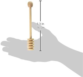 Norpro 7459 Beechwood Honey Dipper, Carded