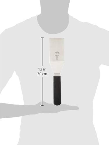 Mercer Culinary Millennia Bench Scraper, 5 7/8 Inch X 3 1/2 Inch Blade, Black Handle