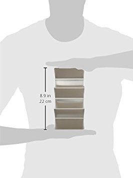 American Metalcraft TSH3 Stainless Steel Taco Holder, 2-3 Compartments, 4" x 8", Silver