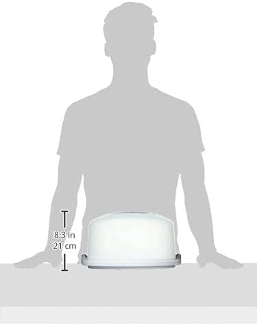 Sterilite Cake Server Circular Serving Container White