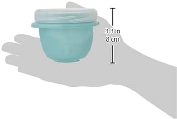 Rubbermaid TakeAlongs Snacking Food Storage Containers, 2 Cups Size - 2 Lids, Trays, and Containers 7S87