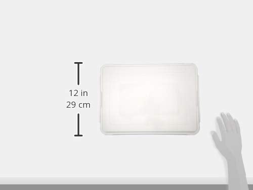Winco Covers for Aluminum Sheet Pan, 13 by 18-Inch,Clear,Medium
