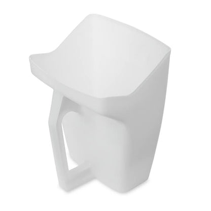 Rubbermaid Commercial Products Food Service Utility Scoop, 64-Ounce, White, for Ice/Bar and Ingredient Use in Restaurant/Kitchen