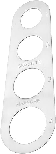 Silvery Spaghetti Measurer, Stainless Steel Spaghetti Measurer Measuring Tool Pasta Portion Control Gadgets Portion Cooking Tool for Pasta and Noodles Creative, Cook's Tool and Gadget Sets