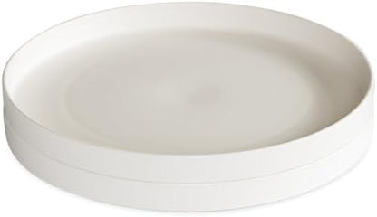 Nordic Ware Divided Meal Tray with Lid, White, Microwave Safe Polypropylene