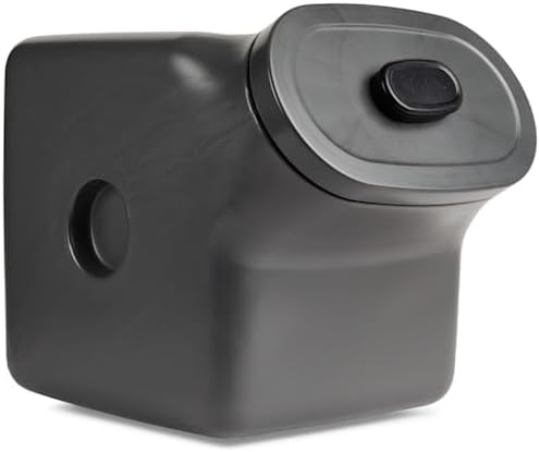 Reddy by Petco Black Airtight Food Storage Container for Dogs Large 50 lbs.