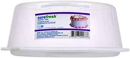 SURE FRESH CONTAINERS (1, Cake Container & Lid)