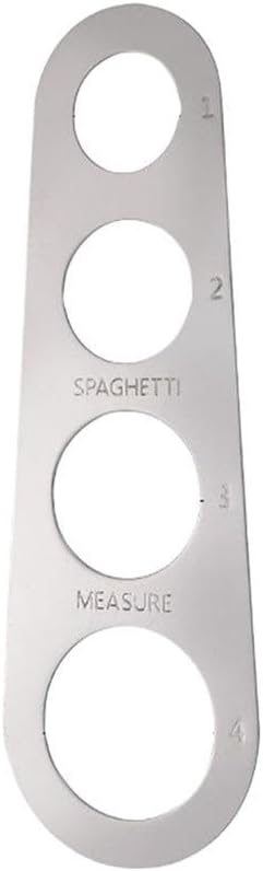 Stainless Steel Spaghetti Measurer Ruler For Pasta Portion Control