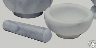 Norpro 693 White Marble Mortar and Pestle, 1 EA