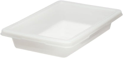 Rubbermaid Commercial Products Polycarbonate Food Storage Box/Tote, 2 Gallon, Clear, for Restaurant/Kitchen/Cafeteria