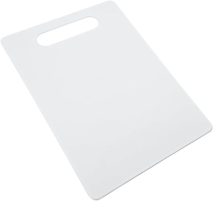 Healifty Plastic Cutting Board Mat Non Slip Chopping Board for Kitchen Easy to Clean for Fruits Meat Vegetables and Fish Food Design for Home Restaurant and Hotel Use