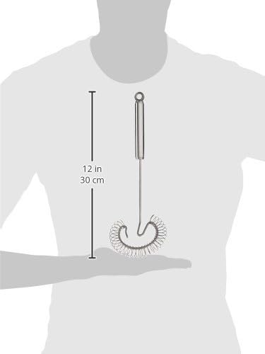 Norpro Krona Sauce Master Whisk Silver, 11.5in/29cm