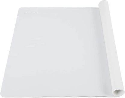 Large Silicone Pastry Baking Mat 19.6x15.7 inch Multipurpose Table Counter Kids Craft Protector Placemat Nonstick and Nonskid (Large), Gray