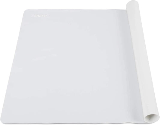 Large Silicone Pastry Baking Mat 19.6x15.7 inch Multipurpose Table Counter Kids Craft Protector Placemat Nonstick and Nonskid (Large), Gray