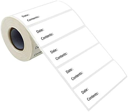 500pcs Kitchen Stickers Refrigerator Freezer Food Storage Date Content Labels For Container Bag Jar Packing
