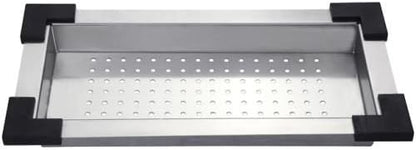 Kraus Stainless Steel 16.75 in Workstation Kitchen Sink Colander CS-6