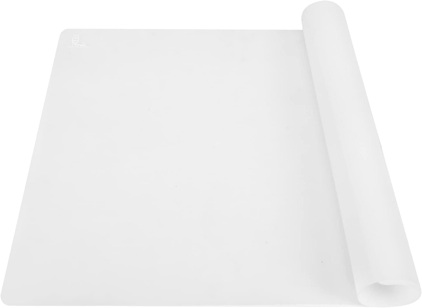 Super Kitchen Extra Large Multipurpose Silicone Nonstick Baking Mat, Pastry Mat, Heat Resistant Nonskid Table Mat, Countertop Protector, 23.4'' By 15.6''(Cool Gray)