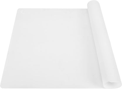 Super Kitchen Extra Large Multipurpose Silicone Nonstick Baking Mat, Pastry Mat, Heat Resistant Nonskid Table Mat, Countertop Protector, 23.4'' By 15.6''(Cool Gray)