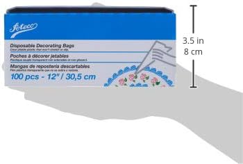 Ateco Disposable Decorating Bags, 18-Inch