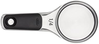 OXO Good Grips 4 Piece Stainless Steel Measuring Cups with Magnetic Snaps