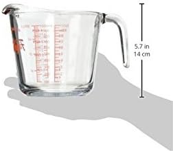 Anchor Hocking 2 Piece Glass Measuring Cup Set