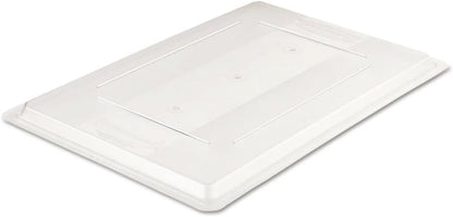Rubbermaid Commercial Products Polycarbonate Food Storage Box/Tote, 2 Gallon, Clear, for Restaurant/Kitchen/Cafeteria
