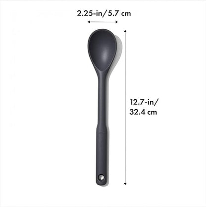 OXO Good Grips 3-Piece Silicone Utensil Set, Gray, One size