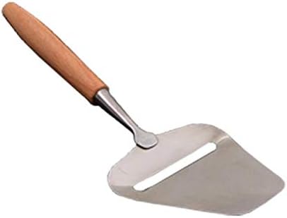 Cheese Slicer Plane Stainless Steel Cutter Spatula Server Wood Handle