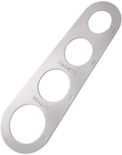 Stainless Steel Spaghetti Measurer Ruler For Pasta Portion Control