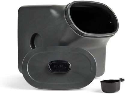 Reddy by Petco Black Airtight Food Storage Container for Dogs Large 50 lbs.