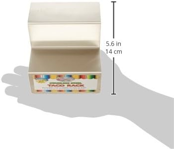Winco 2-3 Compartments Stainless Steel Taco Holder, Medium