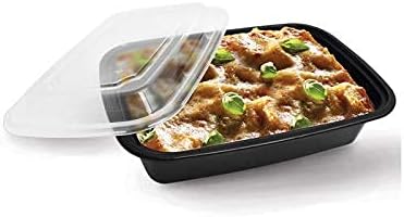 50 sets Rectangle 58oz Meal Prep Containers with lids Microwavable Food Container Plastic BPA Free Rectangle