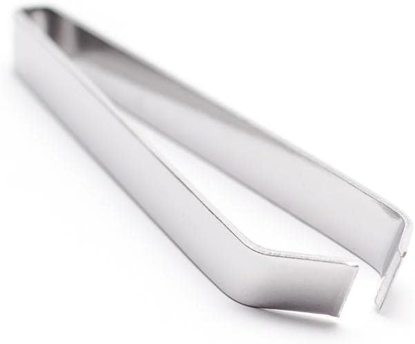 Tokyo Design Studio Fish Bone Tweezer Flat Type 11.8 cm 0335-562, Silver