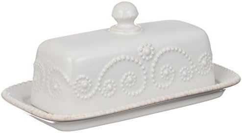 Lenox French Perle White Chip and Dip Tray