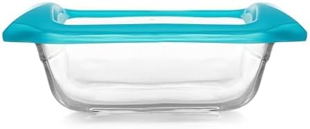 Libbey Baker’s Premium 2 Piece Glass Pie Plate, Stackable, Space Saving Casserole Dish Set with Lids, Glass Baking Dish Set for Fruit Pies, Quiches