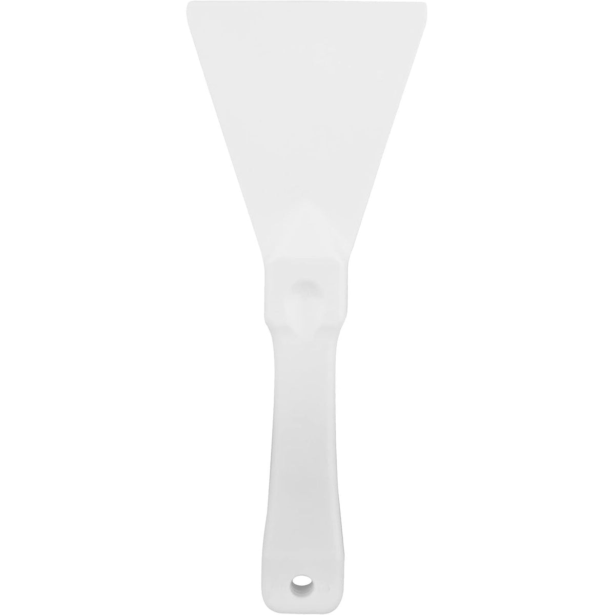 SPARTA Polypropylene Scraper Tool Food Safe Scraper for Removing Caked-On Residue in Commercial Kitchens, Plastic, 7.82 x 3 Inches, White