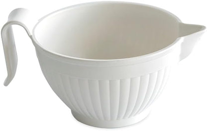 Nordic Ware Better Batter Bowl, White, 10 Cups