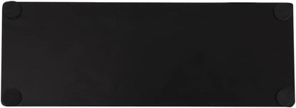 RW Base Black Iron Horizontal Portion Cup / Lid Organizer - 3 Section - 8 1/4" x 3" x 6" - 1 count box